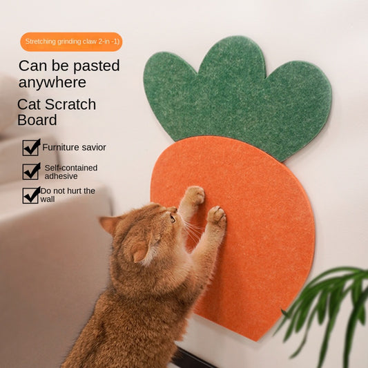 SnortSquad - Felt Cat Scratching Board: Fun & Functional Cat Furniture