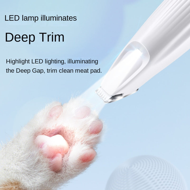 SnortSquad - LED Foot Hair Trimmer: Precision Pet Grooming Tool