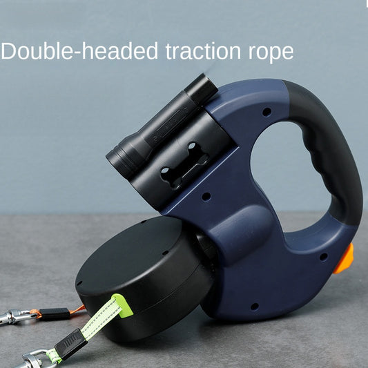 SnortSquad - Dog Automatic Retractable Dog Leash: Convenient & Versatile Pet Accessory