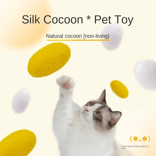 SnortSquad - Natural Cocoon Cat Teaser: Enticing Cat Toy