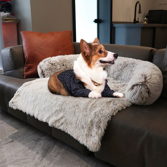 SnortSquad - Pet Sofa Cushion: Cozy & Stylish Pet Bed