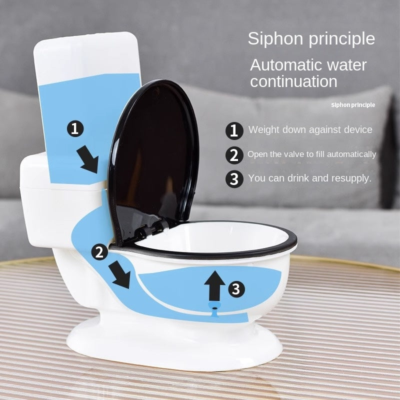 SnortSquad - Automatic Water Dispenser for Cat Litter Box: Smart Pet Hydration Solution