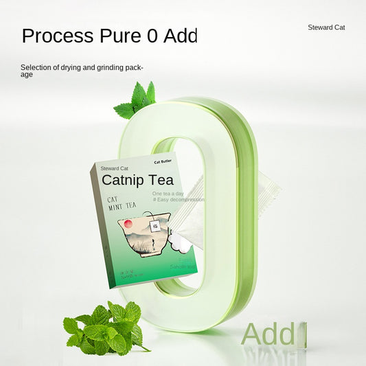 SnortSquad - Catnip Tea Bag: Refreshing & Enticing Cat Treat