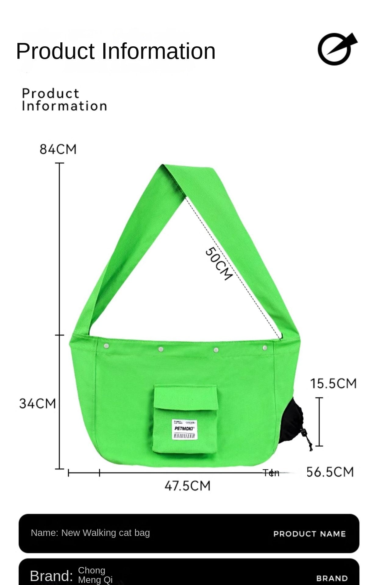 SnortSquad - Crossbody Breathable Canvas Pet Travel Bag: Stylish & Practical Pet Carrier