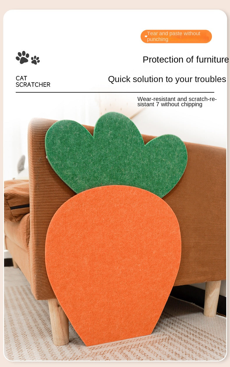 SnortSquad - Felt Cat Scratching Board: Fun & Functional Cat Furniture