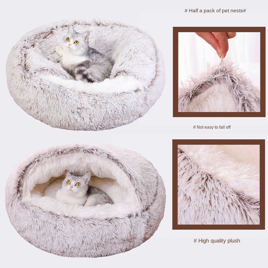 SnortSquad - Home Car Pet Bed: Cozy & Versatile Pet Resting Solution