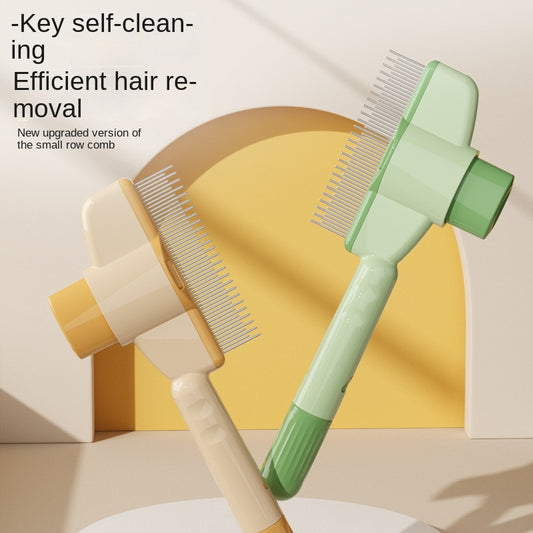 SnortSquad - Cat Hair Removal Steel Needle Comb: Essential Cat Grooming Tool