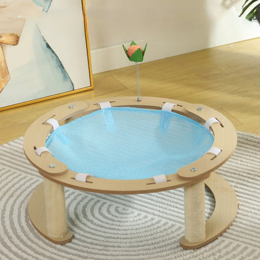 SnortSquad - Cat Sofa Wooden Nest: Stylish & Comfortable Cat Retreat
