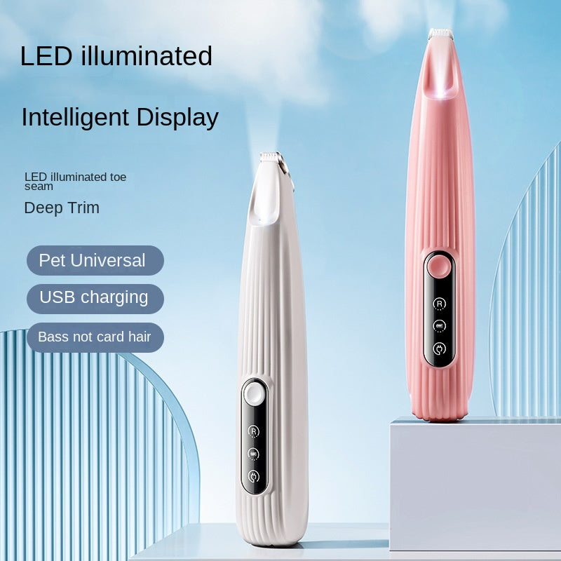 SnortSquad - LED Foot Hair Trimmer: Precision Pet Grooming Tool