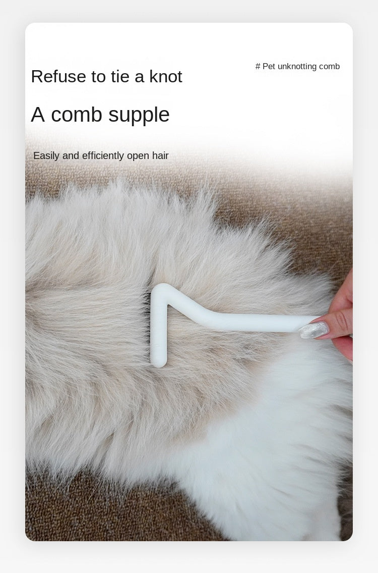 SnortSquad - Pet Hair Unknotting Comb Cat: Essential Grooming Tool
