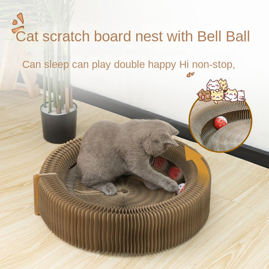 SnortSquad - Foldable Pet Cat Nest: Convenient & Comfortable Cat Retreat