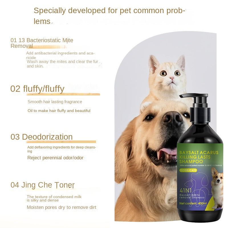 SnortSquad - Dog Cat Universal Shower Gel: All - in - One Pet Grooming Solution