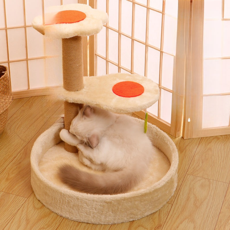 SnortSquad - Cat Column Hemp Rope: Fun & Functional Cat Furniture
