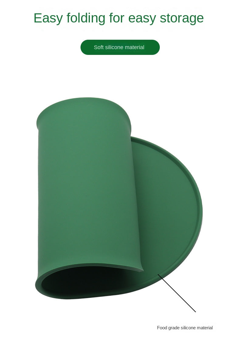 SnortSquad Silicone Pet Feeding Mat – Foldable, Leak - Proof & Easy to Clean for Pets
