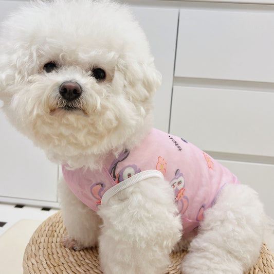 SnortSquad - Sun Protection Anti - Drop Woolen Vest: Safe & Stylish Pet Apparel