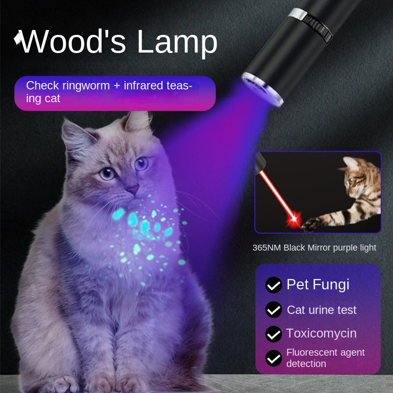 SnortSquad - Fake Currency Detection Feline Fungus Black Light Bulb: Multifunctional Pet Care Tool