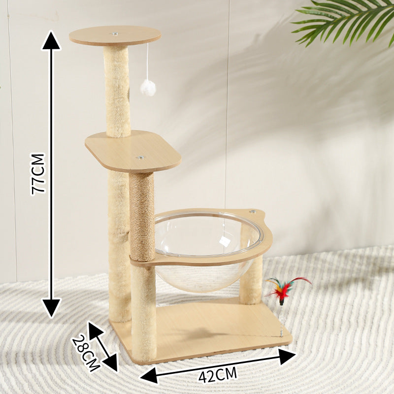 SnortSquad - Cat Climbing Frame Cat Nest: Versatile & Comfortable Cat Furniture