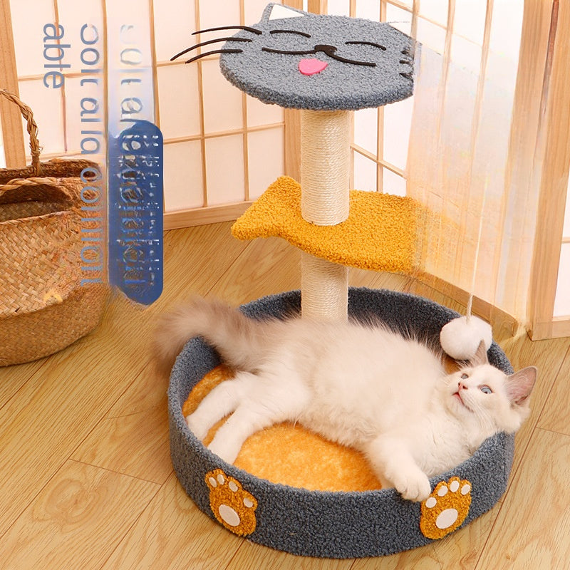 SnortSquad - Cat Column Hemp Rope: Fun & Functional Cat Furniture