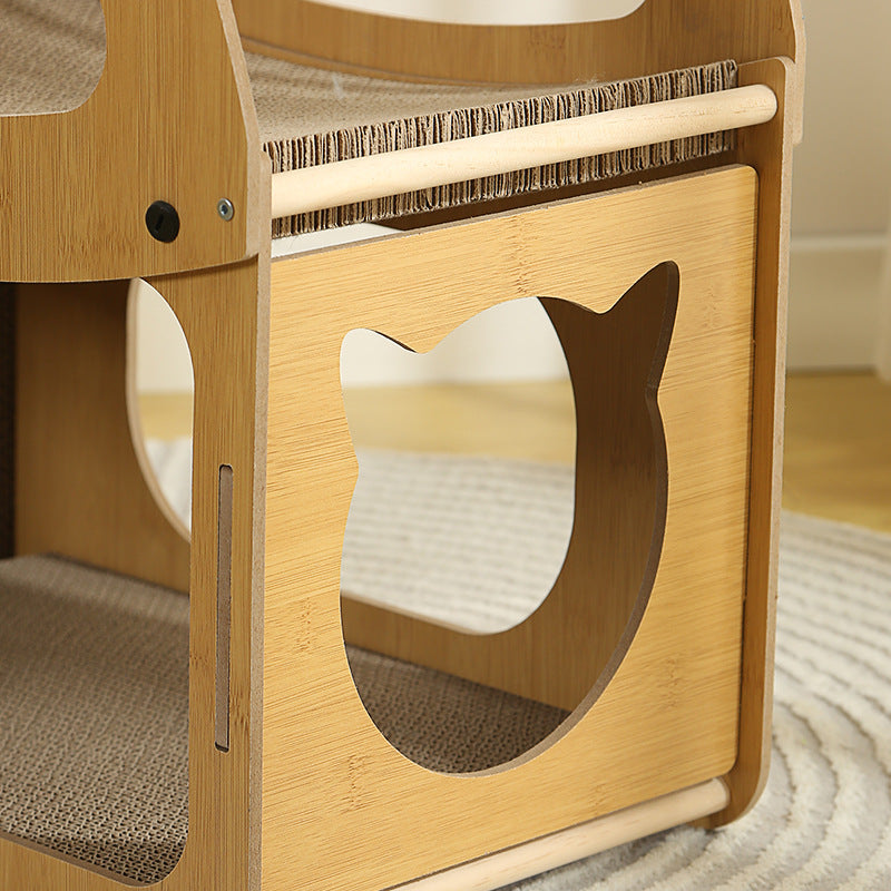 SnortSquad - Cat Scratch Board Cat Climbing Frame: Fun & Functional Cat Furniture