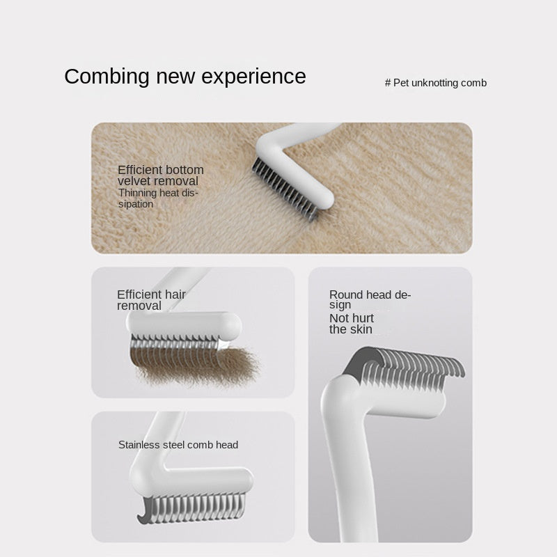 SnortSquad - Pet Hair Unknotting Comb Cat: Essential Grooming Tool