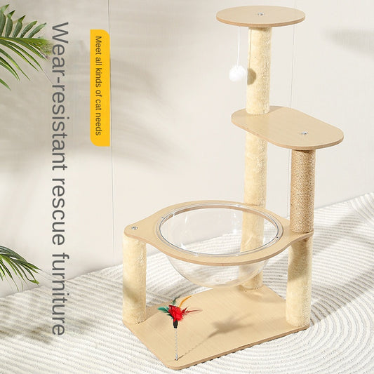 SnortSquad - Cat Climbing Frame Cat Nest: Versatile & Comfortable Cat Furniture