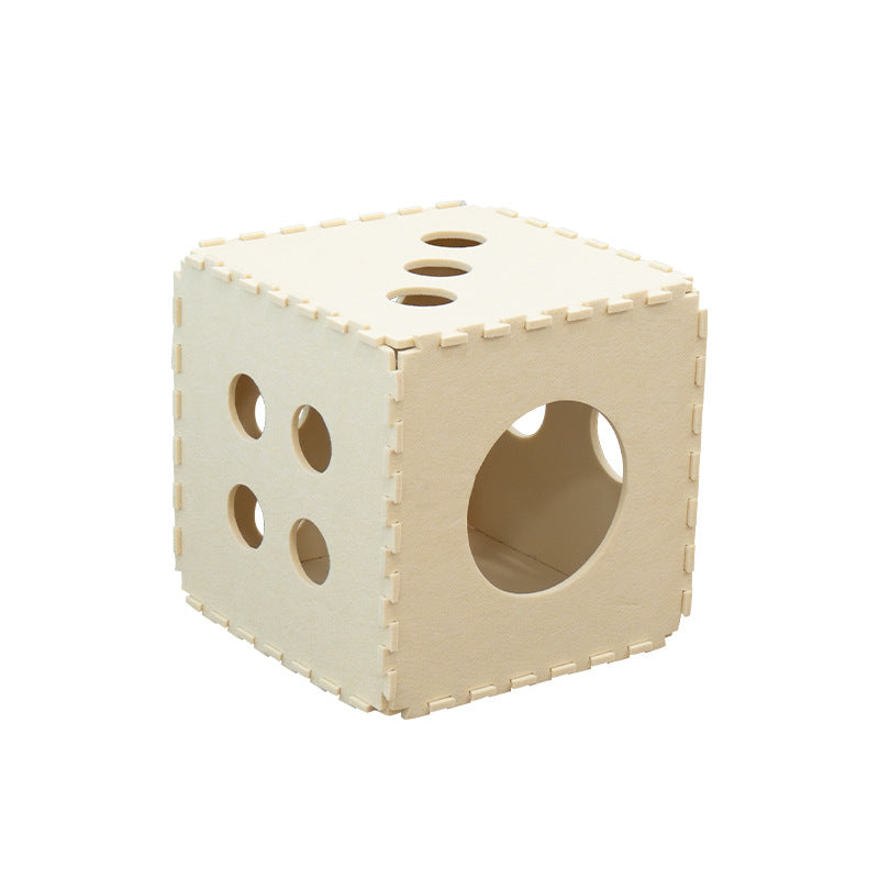 SnortSquad - Removable and Washable Folding Cat House: Practical & Comfortable Cat Shelter