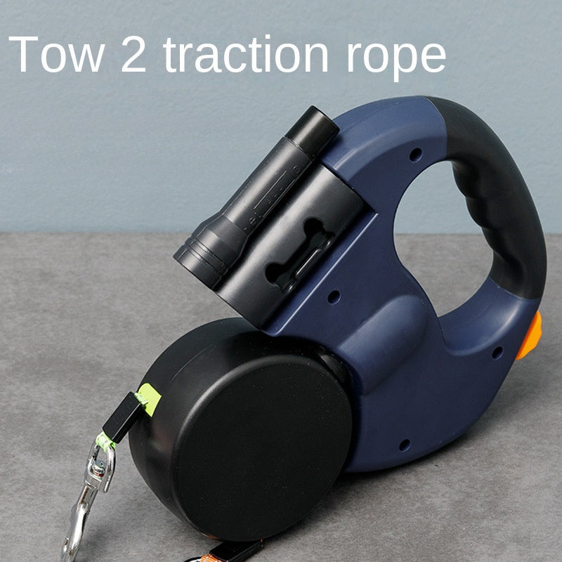 SnortSquad - Dog Automatic Retractable Dog Leash: Convenient & Versatile Pet Accessory