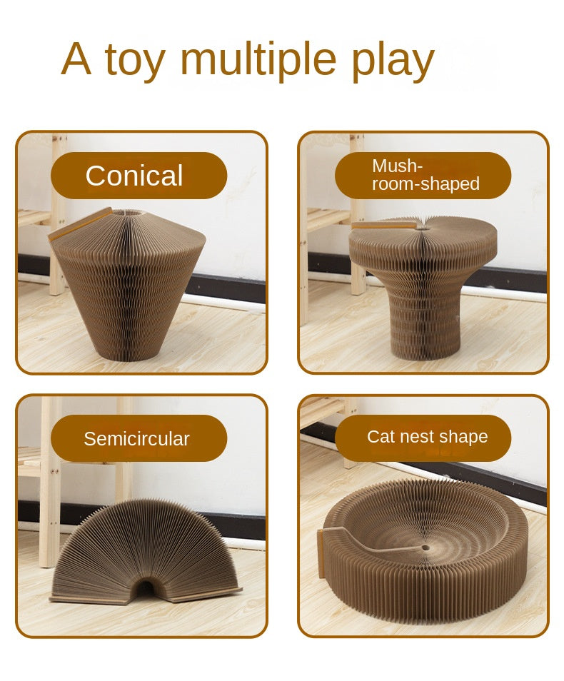 SnortSquad - Foldable Pet Cat Nest: Convenient & Comfortable Cat Retreat
