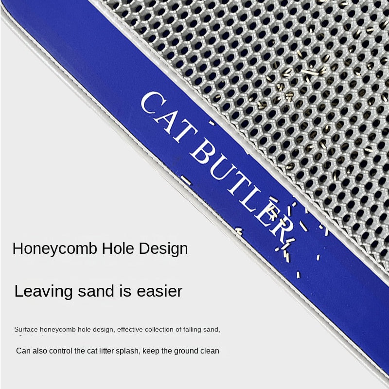SnortSquad - Double Layer Filter Cat Litter Mat: Practical & Hygienic Cat Essential