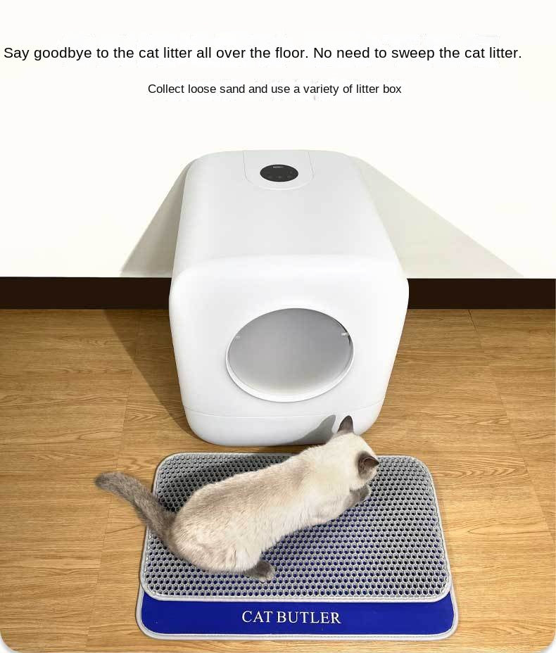 SnortSquad - Double Layer Filter Cat Litter Mat: Practical & Hygienic Cat Essential