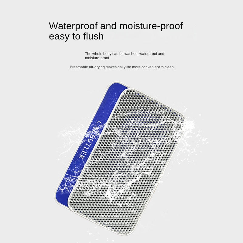 SnortSquad - Double Layer Filter Cat Litter Mat: Practical & Hygienic Cat Essential