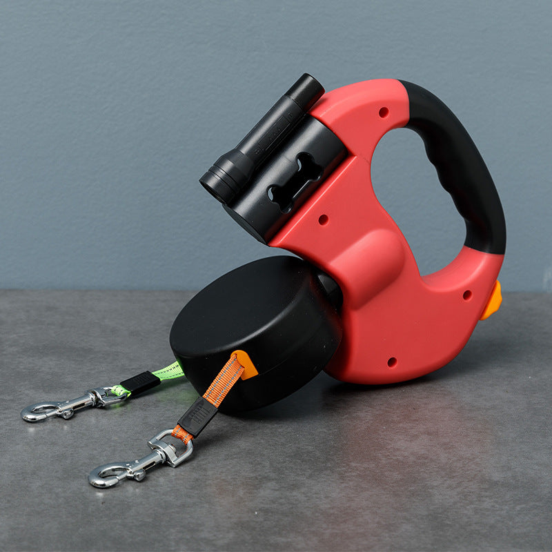 SnortSquad - Dog Automatic Retractable Dog Leash: Convenient & Versatile Pet Accessory