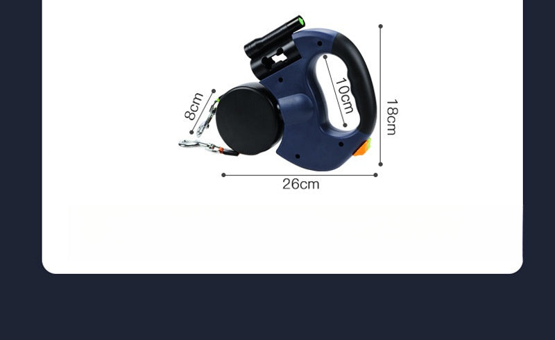 SnortSquad - Dog Automatic Retractable Dog Leash: Convenient & Versatile Pet Accessory