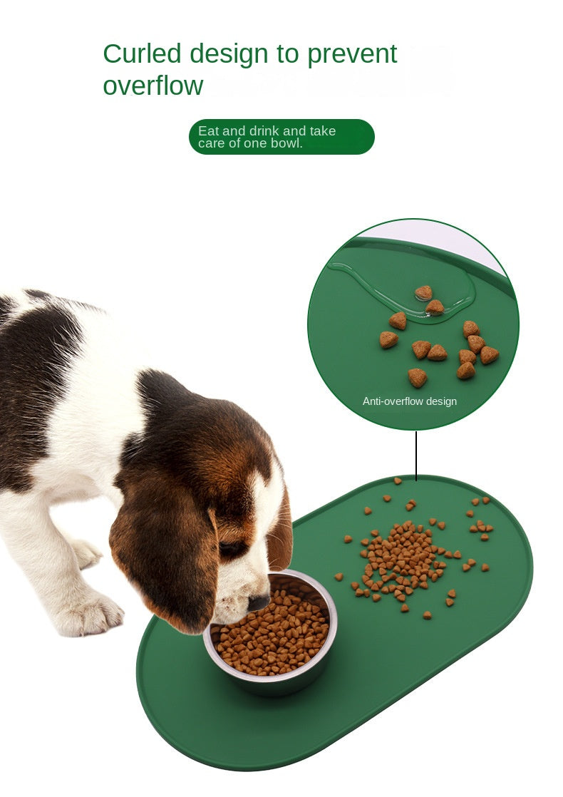SnortSquad Silicone Pet Feeding Mat – Foldable, Leak - Proof & Easy to Clean for Pets