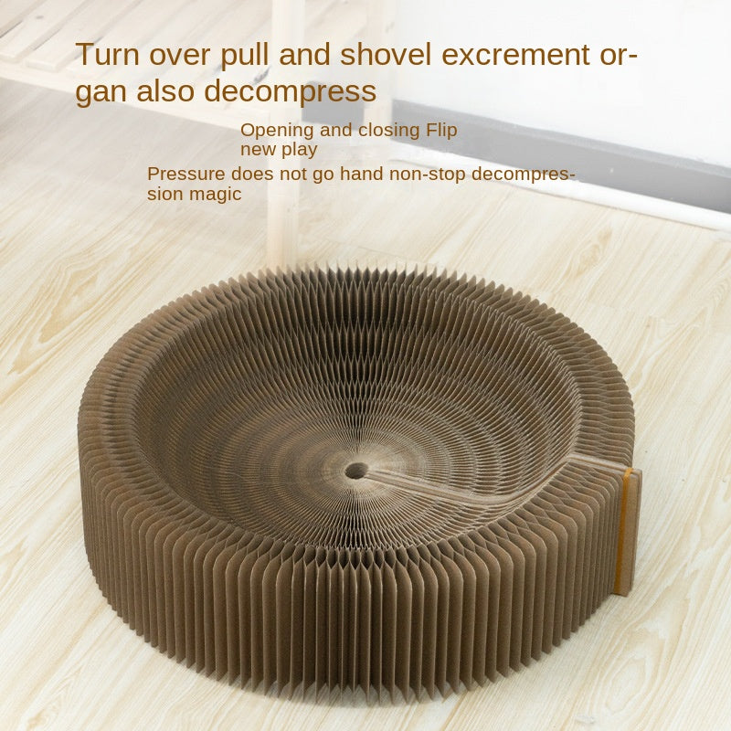 SnortSquad - Foldable Pet Cat Nest: Convenient & Comfortable Cat Retreat