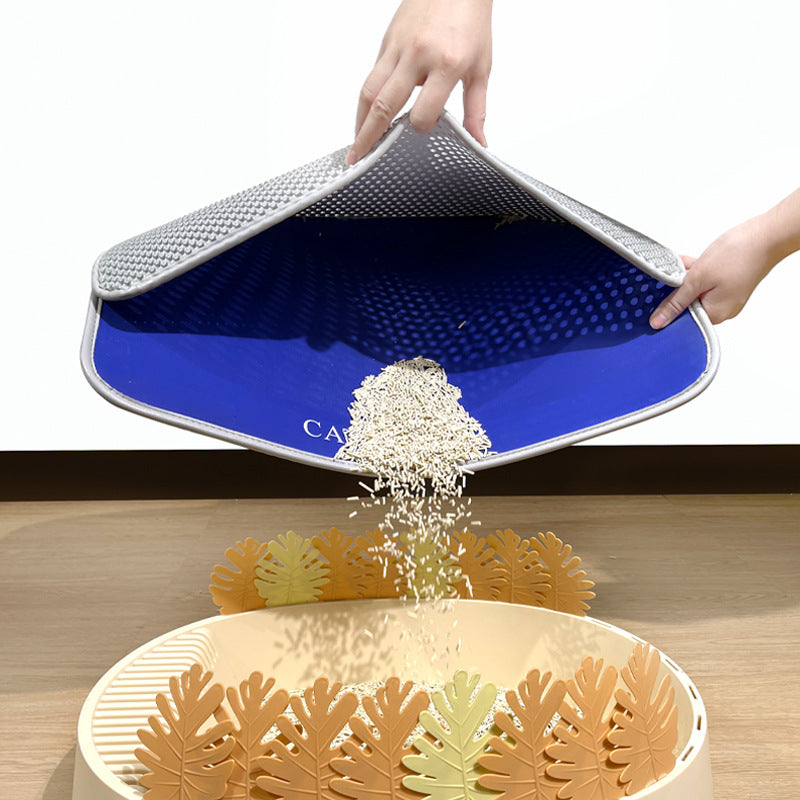 SnortSquad - Double Layer Filter Cat Litter Mat: Practical & Hygienic Cat Essential