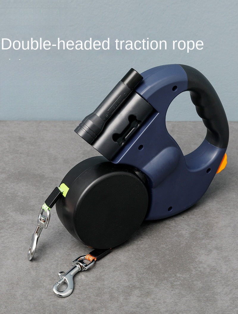 SnortSquad - Dog Automatic Retractable Dog Leash: Convenient & Versatile Pet Accessory